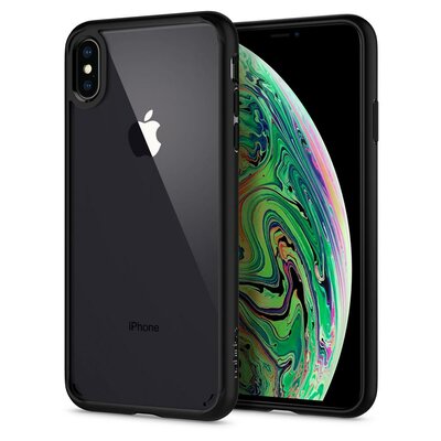 Spigen Rugged Armor iPhone XS Max hoesje Zwart