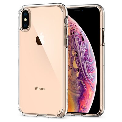 Spigen Ultra Hybrid iPhone X / XS hoesje Doorzichtig