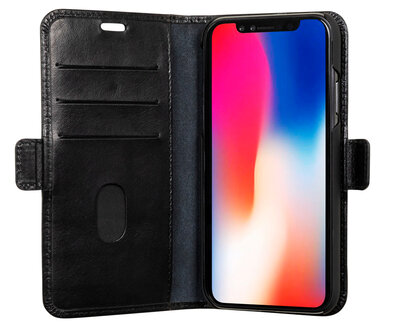 dbramante1928 Copenhagen iPhone XR Wallet hoesje Zwart