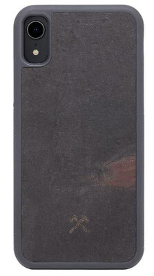 Woodcessories EcoCase Stone iPhone XR hoesje Zwart