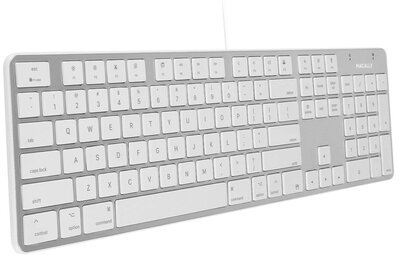 MacAlly SLIMKEY Wired US aluminium toetsenbord Qwerty