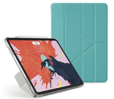 Pipetto Origami Luxe iPad Pro 11 inch hoesje Turquoise