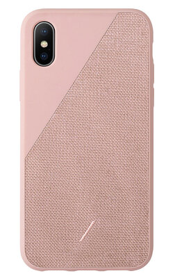 Native Union Clic Canvas iPhone X / XS hoesje Rose