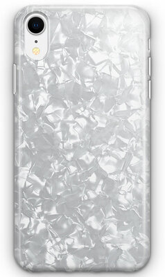 Recover Shimmer iPhone XR hoesje Wit