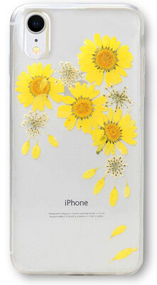 Recover Flower iPhone XR hoesje Geel