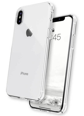 Caudabe Lucid Clear iPhone XS hoesje Doorzichtig