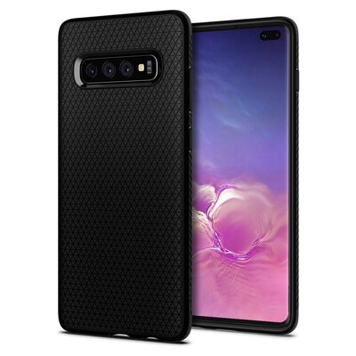 Spigen Liquid Air Galaxy S10 Plus hoes Zwart