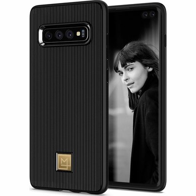 Spigen La Manon Classy Galaxy S10 Plus&nbsp;hoesje Zwart