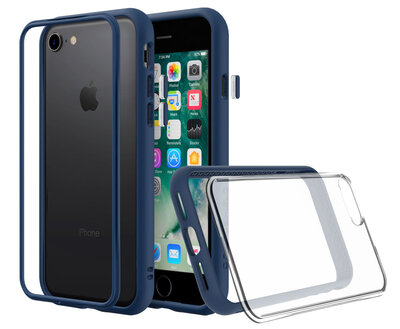 RhinoShield Mod NX iPhone 8/7 hoesje Blauw