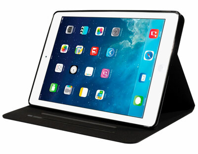 Mobiparts Classic Folio iPad 2018 hoesje Zwart
