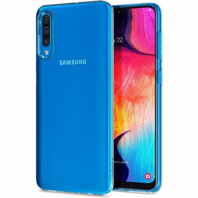 Spigen Liquid Crystal Galaxy A50 hoesje Doorzichtig