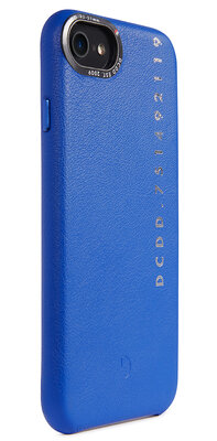 Decoded POP Leather iPhone SE 2022 / 2020 / 8 backcover hoesje Blauw