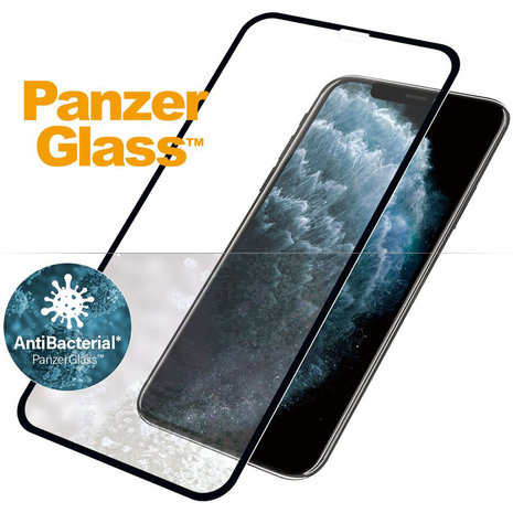 suspensie zuurstof Fobie PanzerGlass Glazen iPhone 11 Pro antibacteriële screenprotector - Appelhoes