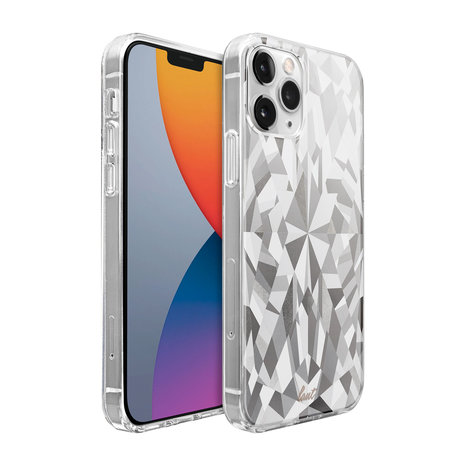 LAUT Diamond iPhone Pro / iPhone 12 hoesje Wit - Appelhoes