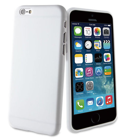 marathon Verminderen Notitie Muvit ThinGel case White voor je iPhone 6 Plus - Appelhoes