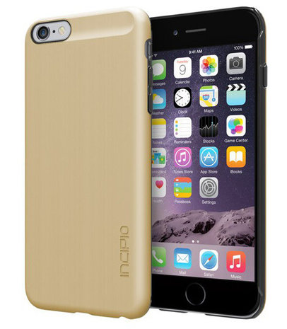 formeel vasthoudend stopcontact Incipio Feather Shine case Gold voor je iPhone 6 Plus - Appelhoes
