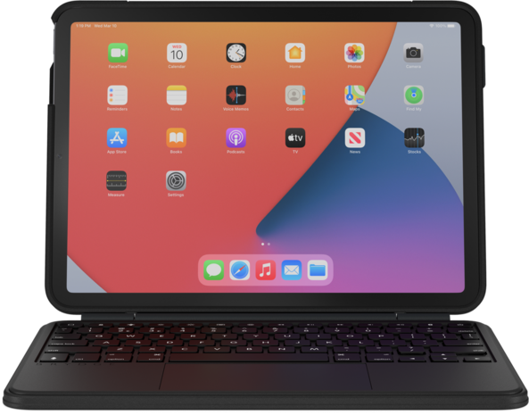 gelei regen Verstrikking Brydge Pro Max iPad Pro 11 inch toetsenbord hoesje met trackpad - Appelhoes