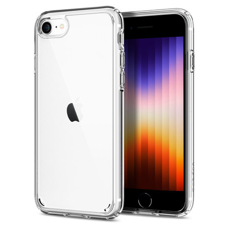 Me Avonturier kleuring Spigen Ultra Hybrid 2 iPhone SE 2022 / 2020 / 8 hoesje Doorzichtig -  Appelhoes