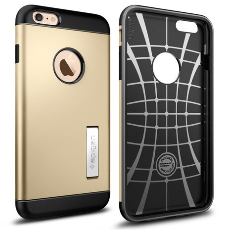 Spigen Slim Armor case iPhone 6S Plus Gold Appelhoes