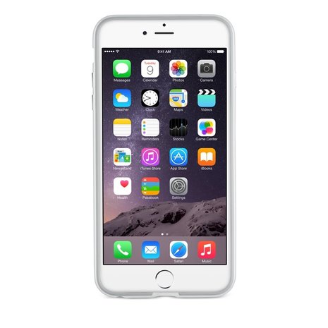 Voorgevoel oosters antwoord Power Support Air iPhone 6/6S Plus bumper Silver - Appelhoes