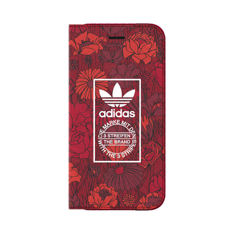 Adidas Booklet iPhone 7 Bohemian hoesje Red Appelhoes