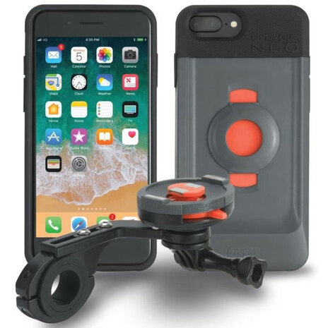 Tigra FitClic iPhone 8/7 Plus fietshouder Forward - Appelhoes