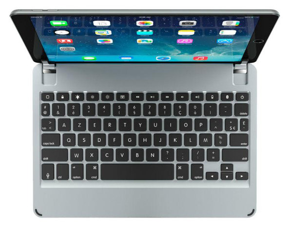 Brydge iPad Pro 10 5 inch Keyboard Zilver Azerty Appelhoes