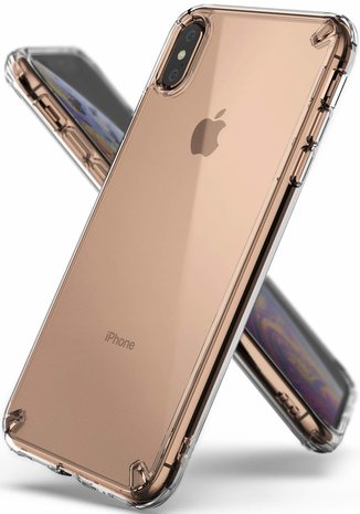vragen Eindig theorie Ringke Fusion iPhone Xs Max hoesje Doorzichtig - Appelhoes