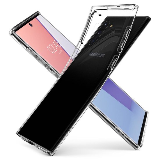 Spigen Liquid Crystal Galaxy Note 10 hoesje Doorzichtig