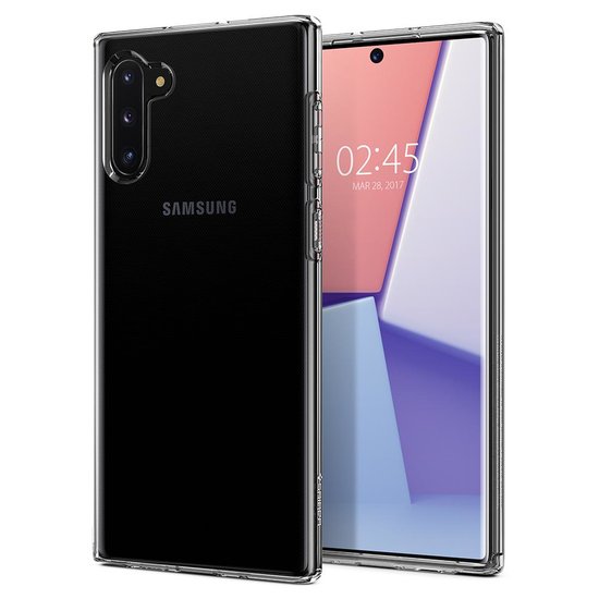 Spigen Liquid Crystal Galaxy Note 10 hoesje Doorzichtig