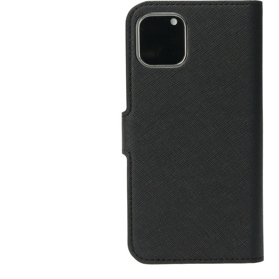 Mobiparts Saffiano Wallet iPhone 11 Pro hoesje Zwart