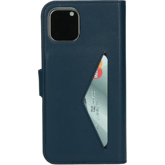 Mobiparts Classic Wallet iPhone 11 Pro Max hoes Blauw