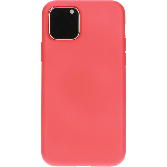 Mobiparts Silicone iPhone 11 Pro Max hoes Rood
