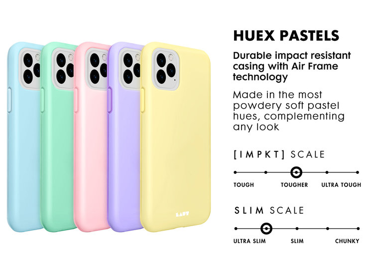 LAUT Huex Pastel iPhone 11 Pro hoesje Mintgroen