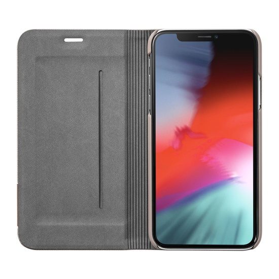 LAUT Prestige Folio iPhone 11 Pro Max hoes Taupe