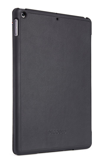 Decoded Leather Slim Cover iPad 2019 10,2 inch hoesje Zwart