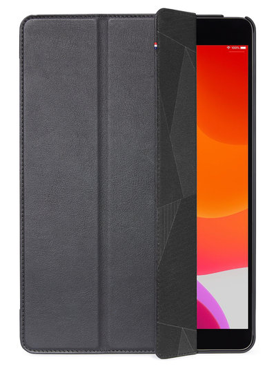 Decoded Leather Slim Cover iPad 2019 10,2 inch hoesje Zwart