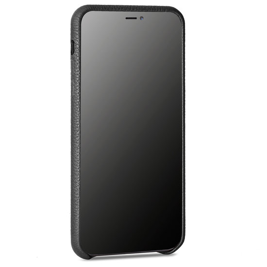 Woolnut Leather case iPhone 11 Pro Max hoes Zwart