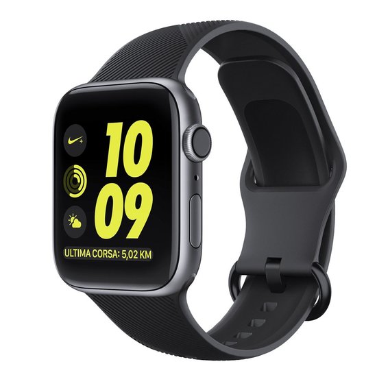 TechProtection Flex Apple Watch 40 / 38 mm bandje Grip Zwart