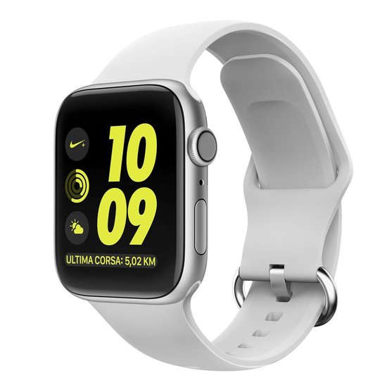 TechProtection Flex Apple Watch 40 / 38 mm bandje Wit