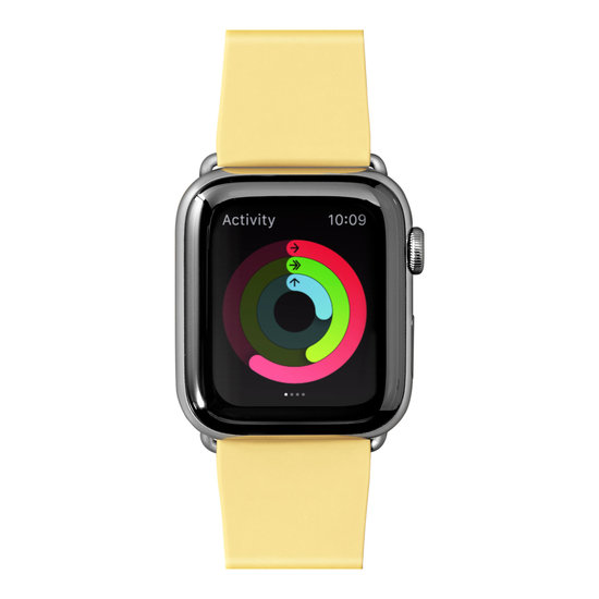 LAUT Huex Pastel Apple Watch 40 mm bandje Geel