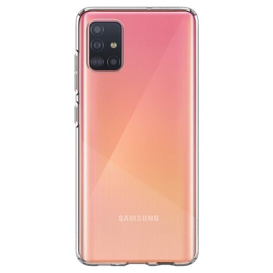 Spigen Liquid Crystal Galaxy A71 hoesje Doorzichtig