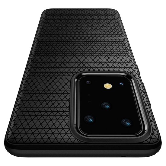 Spigen Liquid Air Galaxy S20 Ultra hoesje Zwart