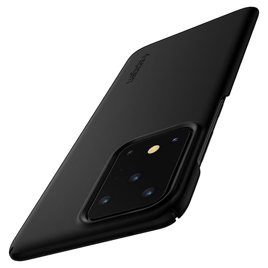 Spigen Thin Fit Galaxy S20 Ultra hoesje Zwart