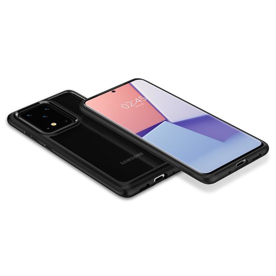 Spigen Ultra Hybrid Galaxy S20 Ultra hoesje Zwart
