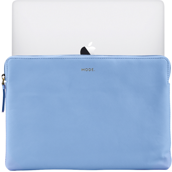 dbramante1928 Mode Paris MacBook 13 inch sleeve Lichtblauw