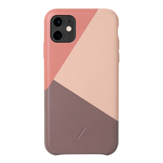 Native Union Clic Marquetry iPhone 11 Pro hoesje Rose