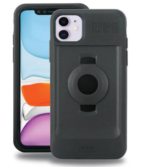 Tigra FitClic Neo iPhone 11 hoesje Zwart