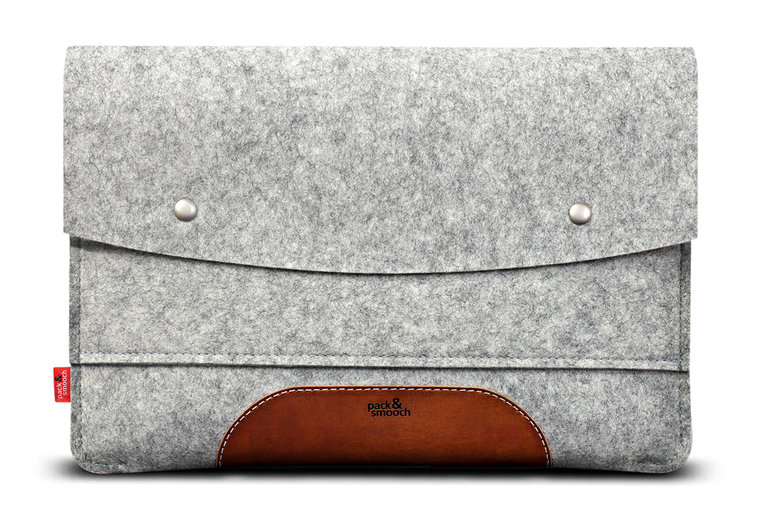 Pack Smooch iPad Pro 12,9 inch 2018 sleeve Lichtgrijs