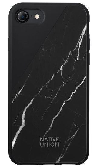 Native Union Clic Marble iPhone SE 2020 hoesje Zwart